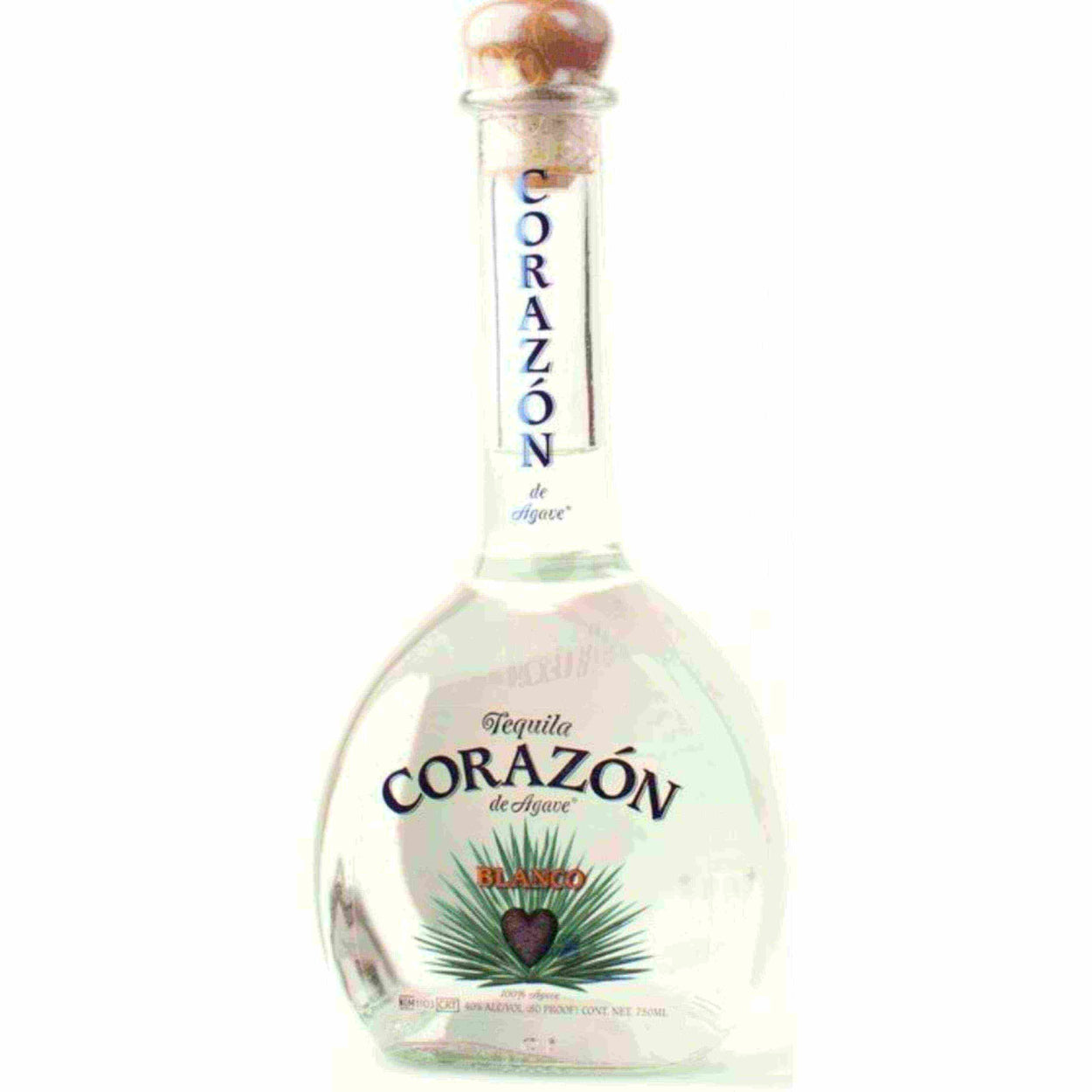 Buy Corazon Blanco Tequila NOM 1440 Longneck Bottle | Flask Wines