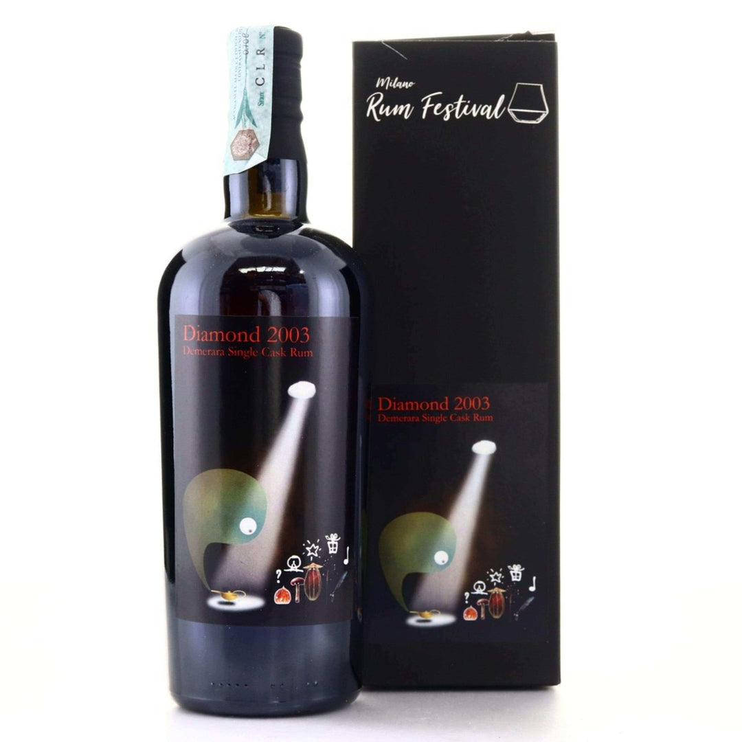 Diamond 2003 Single Cask 14 Year Old Milan Rum Festival - Flask Fine Wine & Whisky