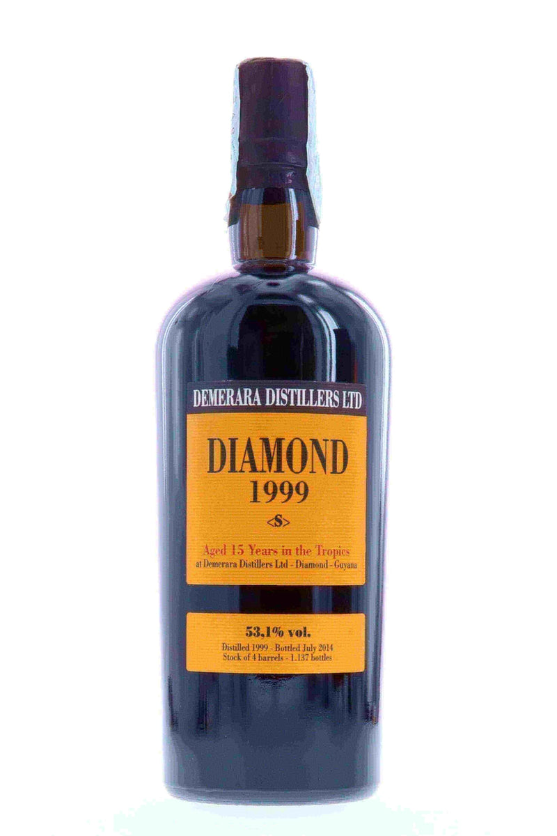 Diamond Full Proof S 1999 Demerara Rum Velier - Flask Fine Wine & Whisky