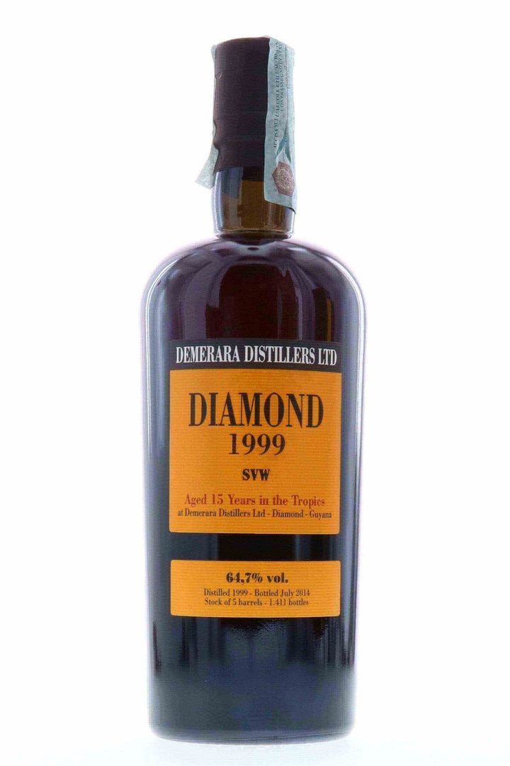 Diamond Full Proof SVW 1999 15 Year Old Demerara Rum Velier - Flask Fine Wine & Whisky