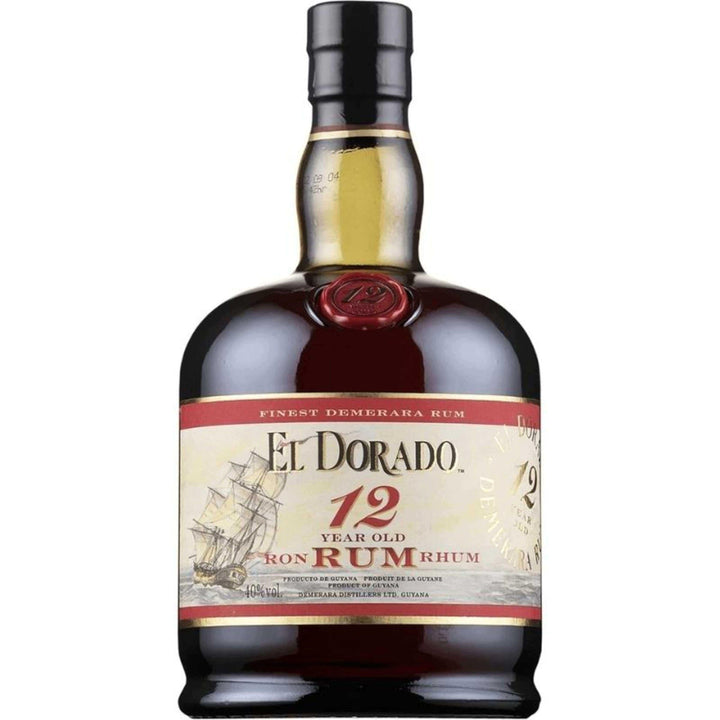 El Dorado 12yr Rum 750ml - Flask Fine Wine & Whisky