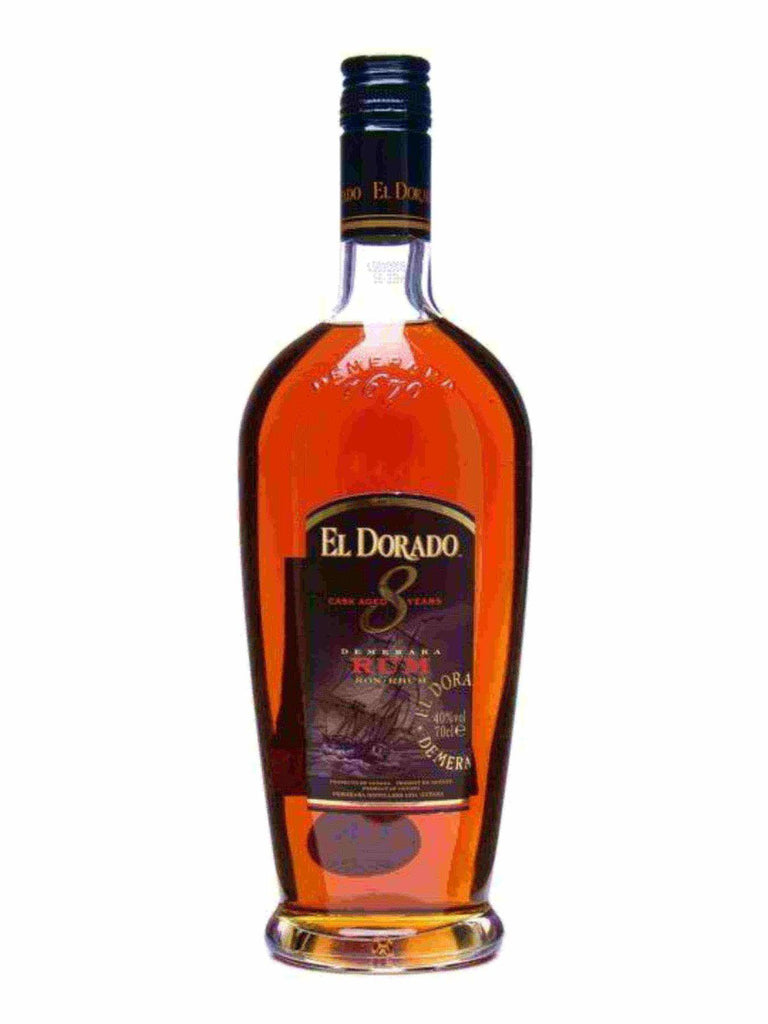 El Dorado 8yr Rum 750ml - Flask Fine Wine & Whisky