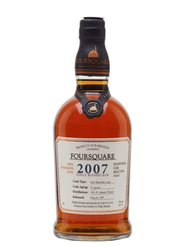 Foursquare 2007 Bourbon Cask 12 Year Old Rum - Flask Fine Wine & Whisky