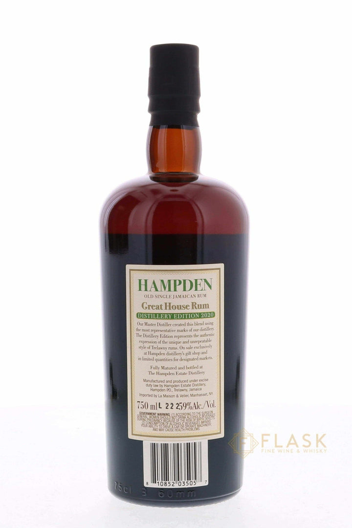 Hampden Estate Great House Rum 2020 - Flask Fine Wine & Whisky