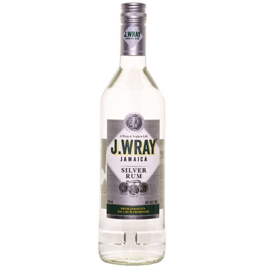 J Wray Rum Silver 1.75 Liter - Flask Fine Wine & Whisky