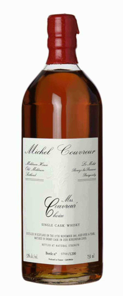 Michel Couvreur 16 Year Old Mrs Couvreur Single PX Sherry Butt Cask Strength Single Malt Whisky - Flask Fine Wine & Whisky