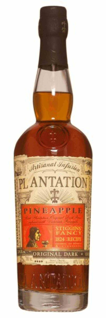 Plantation Pineapple Stiggin's Original Pineapple Dark Rum - Flask Fine Wine & Whisky