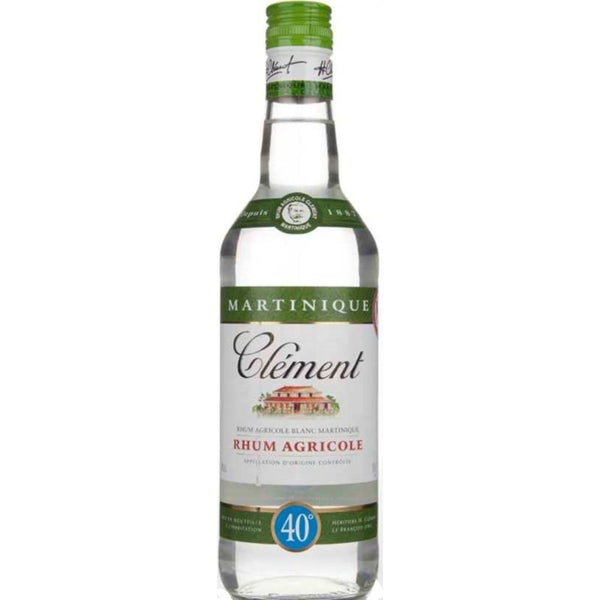 Rhum Clement Blanc Rum Agricole 1L - Flask Fine Wine & Whisky