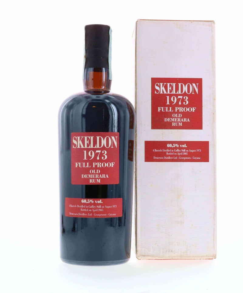 Skeldon 1973 Full Proof 32 Year Old Demerara Velier Rum - Flask Fine Wine & Whisky