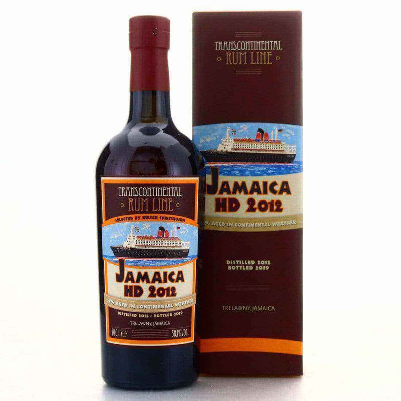 Transcontinental Rum Jamaica 7 year old  Hampden Cask D 2012 - Flask Fine Wine & Whisky