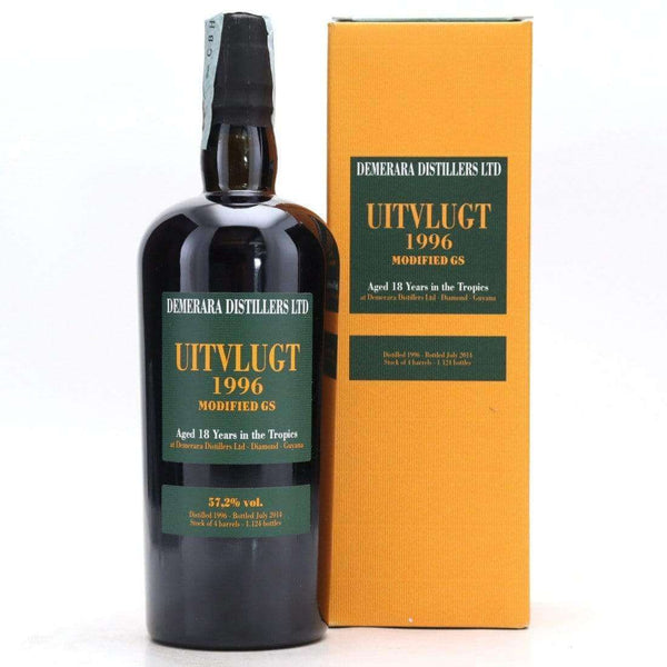 Uitvlugt 1996 Velier 18 Year Old Modified GS Rum - Flask Fine Wine & Whisky