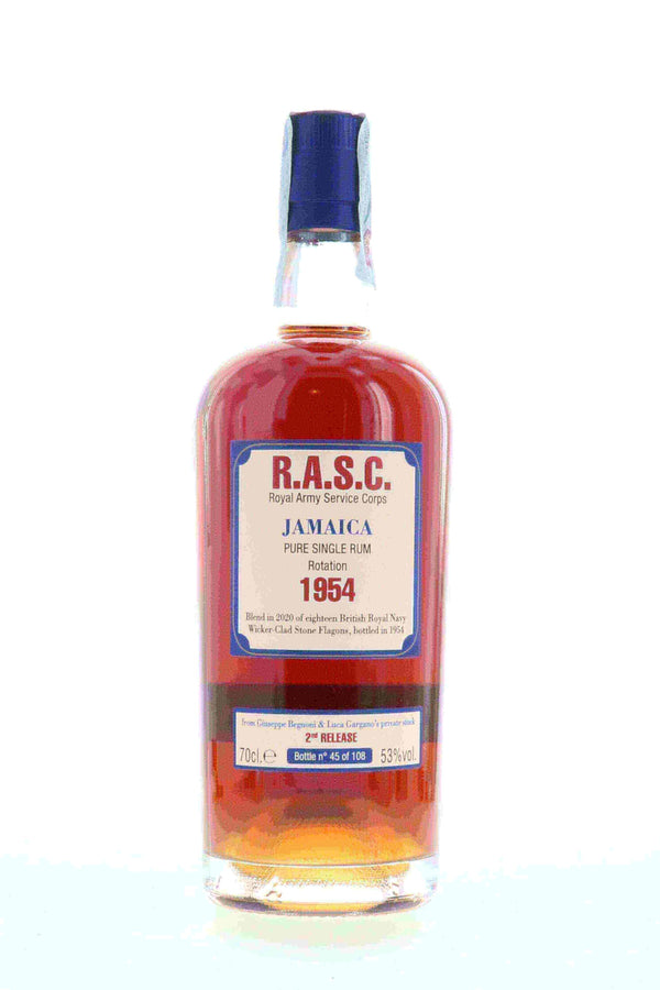 Velier R.A.S.C. Jamaica Rum 1954 2nd Release - Flask Fine Wine & Whisky