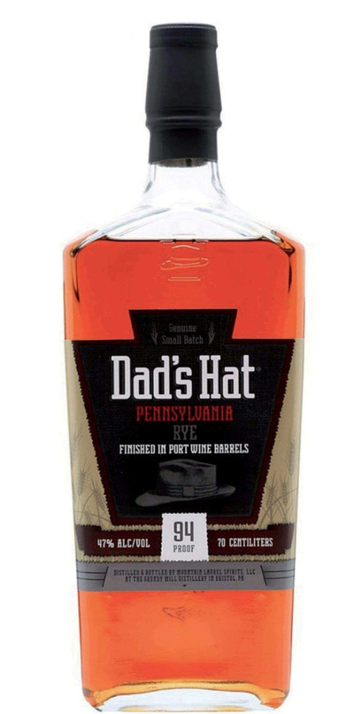 Dads Hat Pennsylvania Rye Finished in Port Wine Barrels - Flask Fine Wine & Whisky