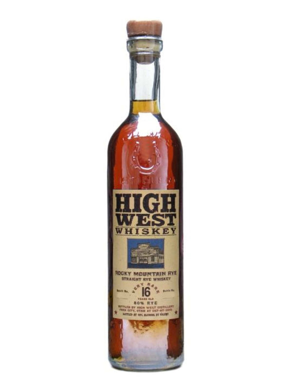 High West Rocky Mountain Rye 16 Year Old 2020 - Flask Fine Wine & Whisky