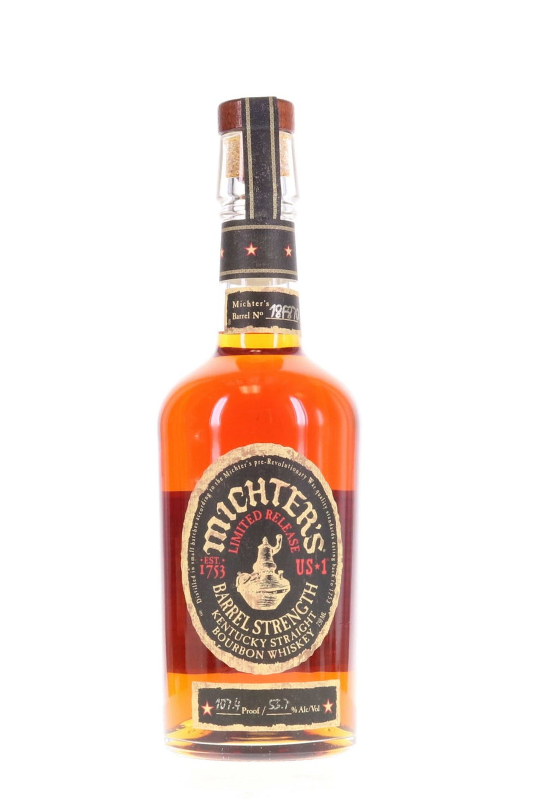 Michters Barrel Strength Bourbon 2018 - Flask Fine Wine & Whisky