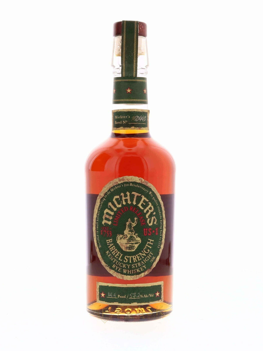 Michters Barrel Strength Rye 2016 - Flask Fine Wine & Whisky