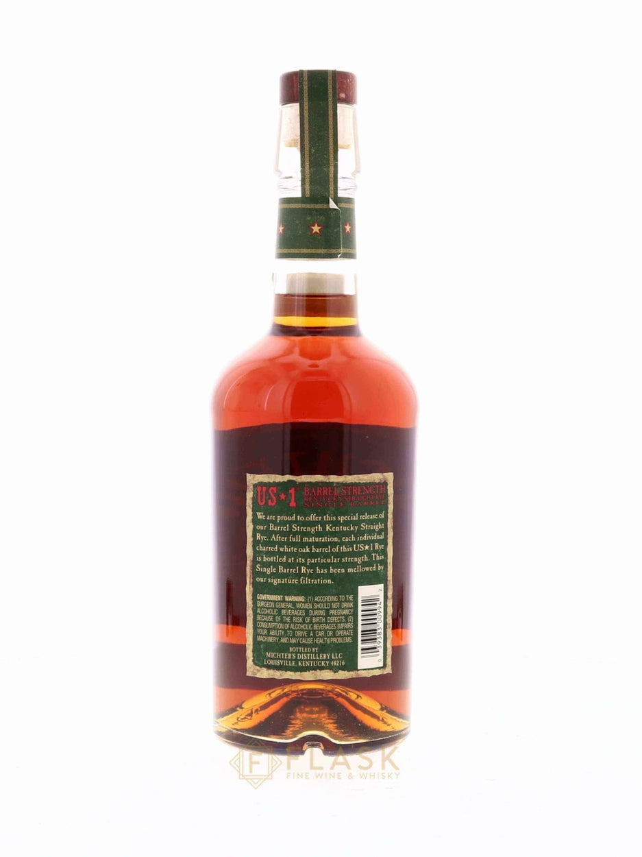 Michters Barrel Strength Rye 2016 - Flask Fine Wine & Whisky