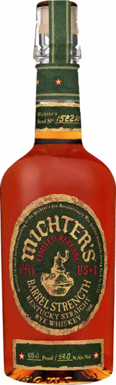 Michters Barrel Strength Rye 2019 - Flask Fine Wine & Whisky