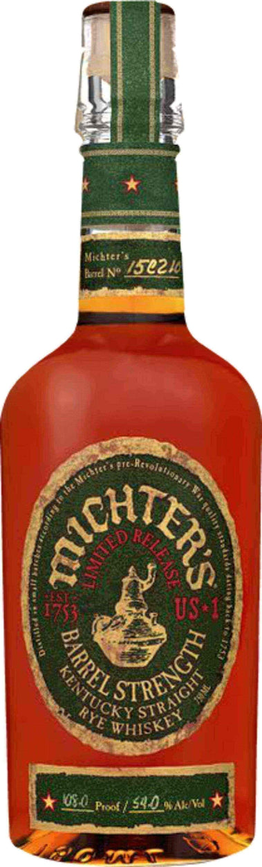 Michters Barrel Strength Rye 2020 - Flask Fine Wine & Whisky