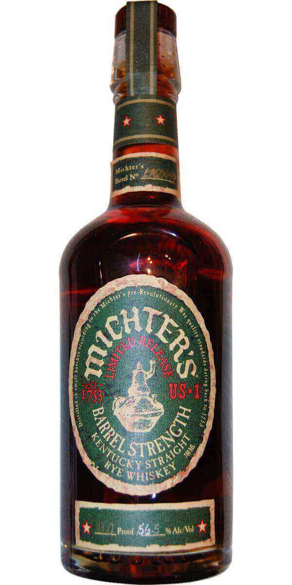 Michters Barrel Strength Rye 2021 - Flask Fine Wine & Whisky
