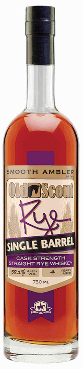 Smooth Ambler Old Scout 4 Year Old Single Barrel Cask Strength Rye - Flask Fine Wine & Whisky