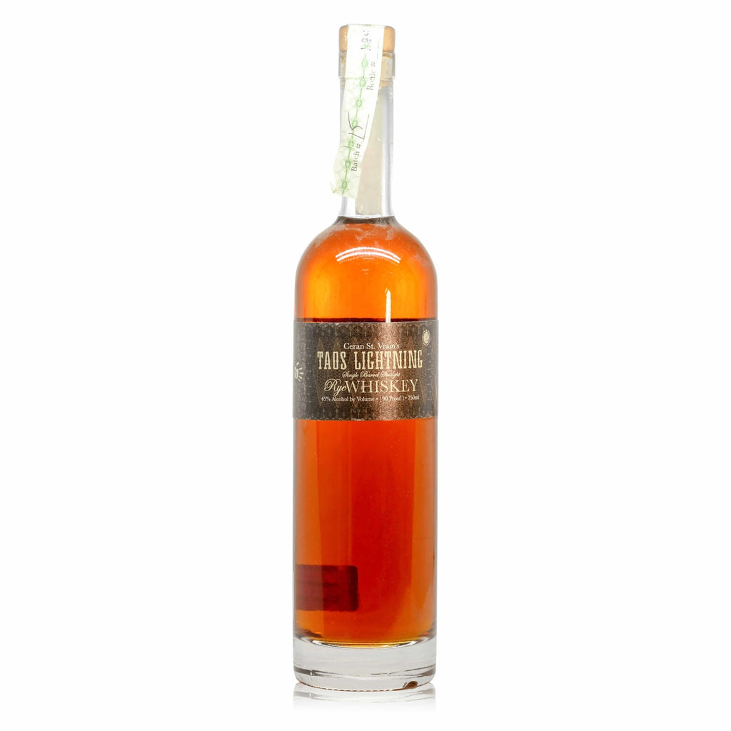 Taos Lightning  Straight Single Barrel Rye Whiskey 17 Year Aged Barrel #15 - Flask Fine Wine & Whisky