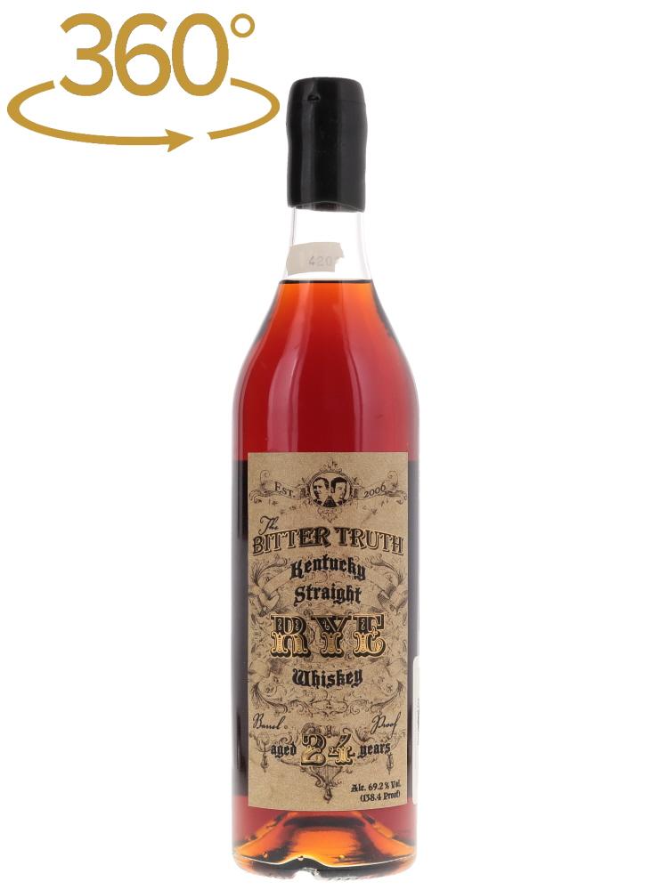 The Bitter Truth 24 Years Old Kentucky Straight Rye Whiskey - Flask Fine Wine & Whisky