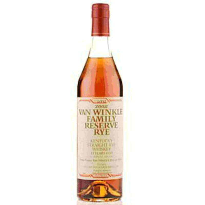 Van Winkle Family Reserve Rye Whiskey 13 Years Old Bottled 2008 - Flask Fine Wine & Whisky