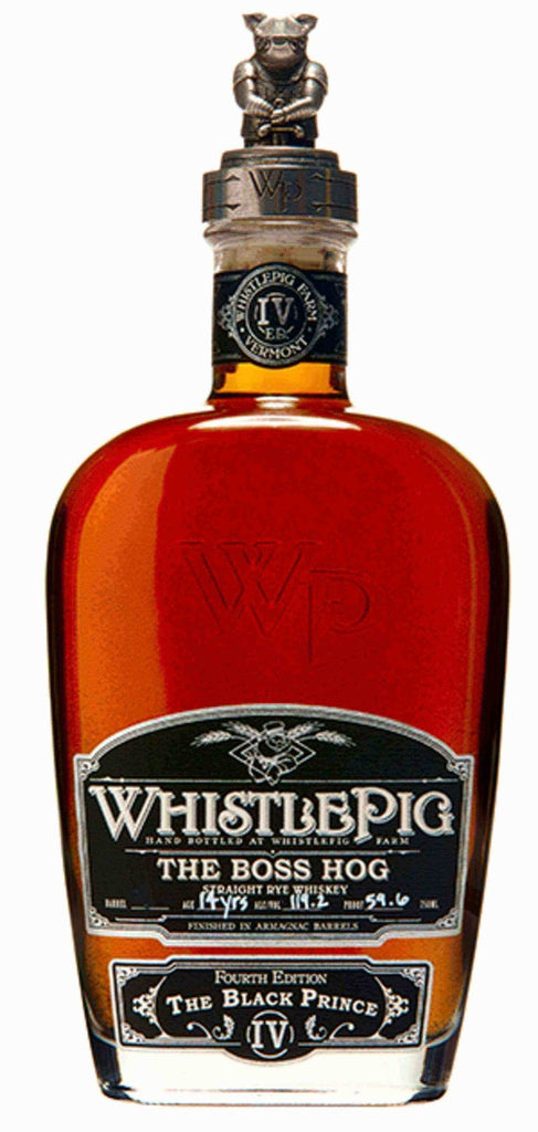 Whistle Pig The Boss Hog The Black Prince Barrel 12 14 Year Old - Flask Fine Wine & Whisky
