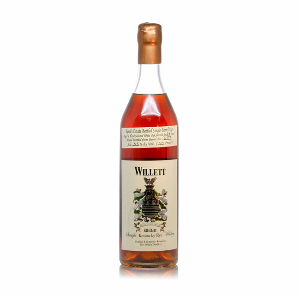 Willett Family Estate 24 Year Old Rye 110 Proof Bonilli Single Barrel #637 24/110 - Flask Fine Wine & Whisky