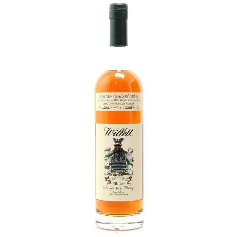 Willett Family Estate 4 Year Rye Cask Strength - Flask Fine Wine & Whisky