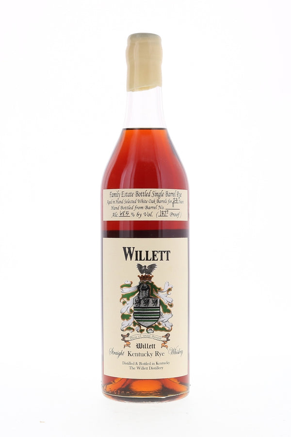 Willett Family Estate Single Barrel Rye 23 year #11 The Velvet Glove - Flask Fine Wine & Whisky