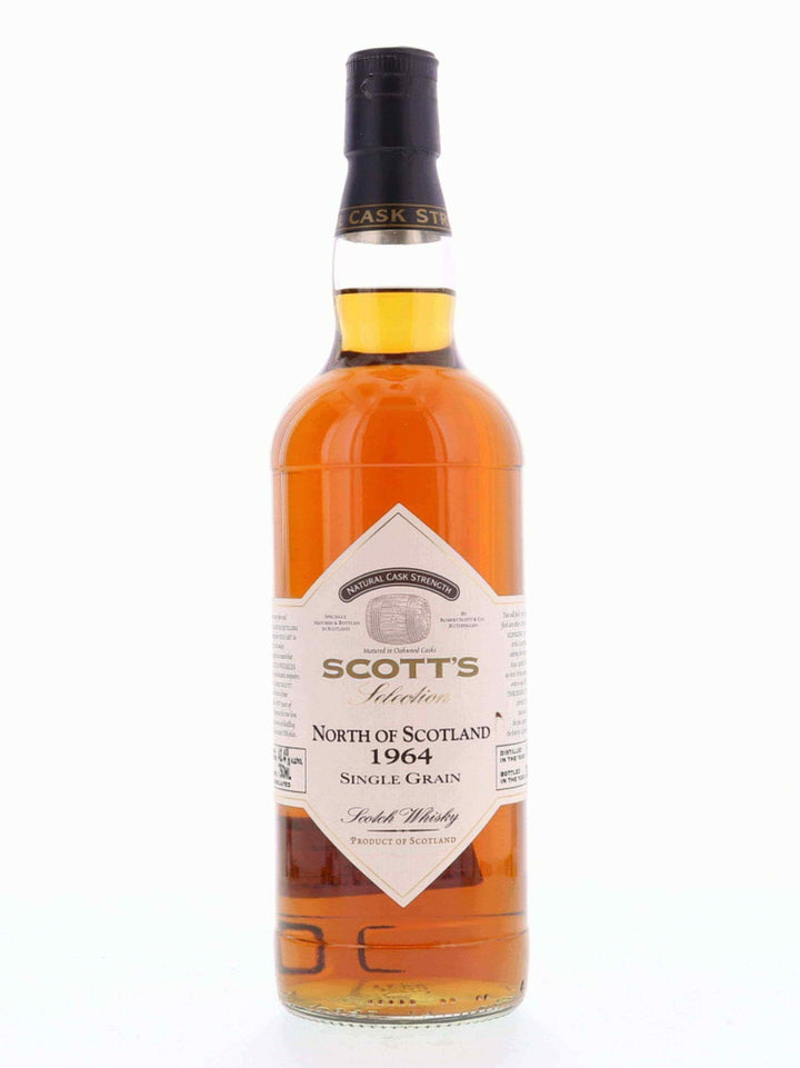 North of Scotland 1964 Scott's Selection Cask Strength Single Grain Scotch - Flask Fine Wine & Whisky