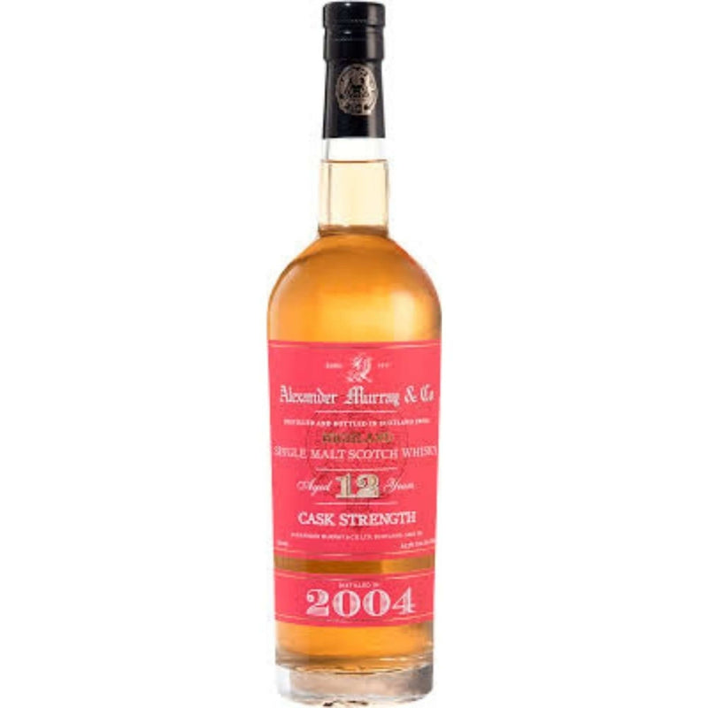 2004 Alexander Murray Highland 12Yr Cask Strength - Flask Fine Wine & Whisky