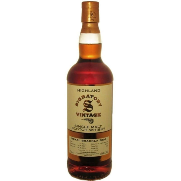 2007 Royal Brackla 11 Year Highland Signatory Vintage - Flask Fine Wine & Whisky