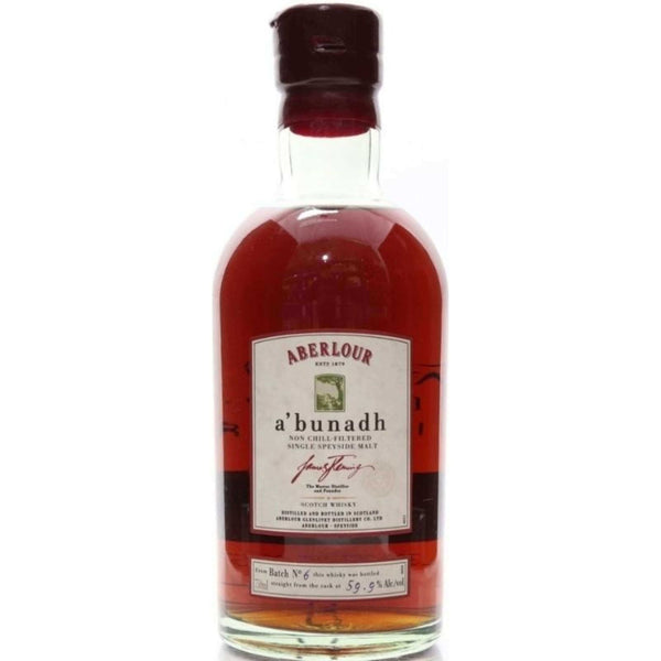 Aberlour a'Bunadh Batch 6  59.9 % - Flask Fine Wine & Whisky