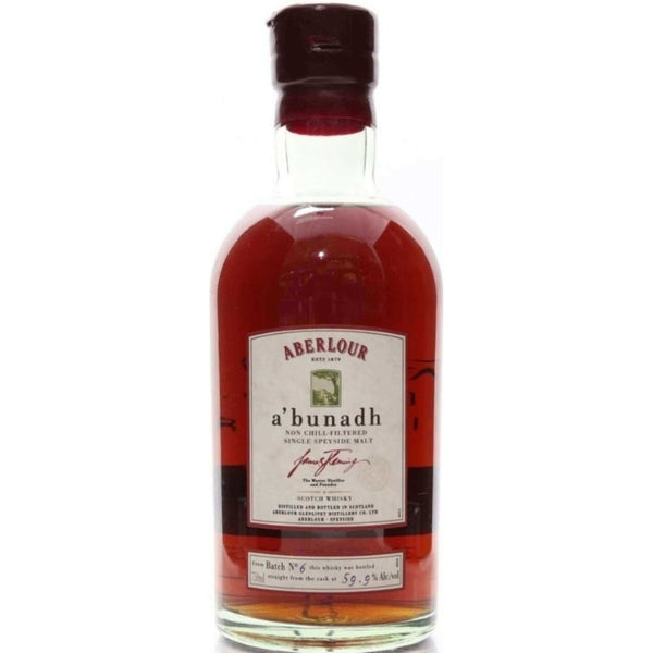 Aberlour a'Bunadh Batch 6 59.9 % - Flask