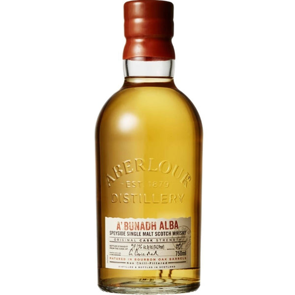 Aberlour Abunadh Alba Single Malt Cask Strength 750ml - Flask Fine Wine & Whisky