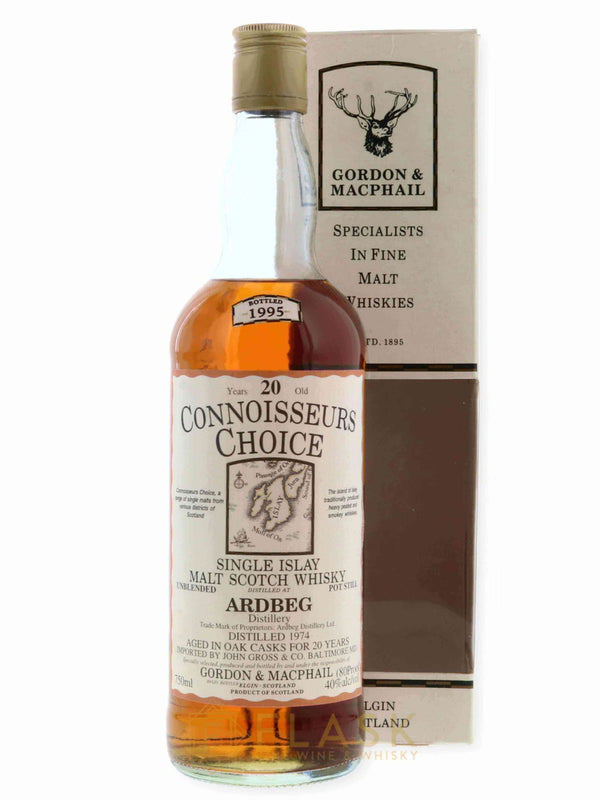 Ardbeg 1974 Gordon & MacPhail Connoisseurs Choice bot.1995 - Flask Fine Wine & Whisky