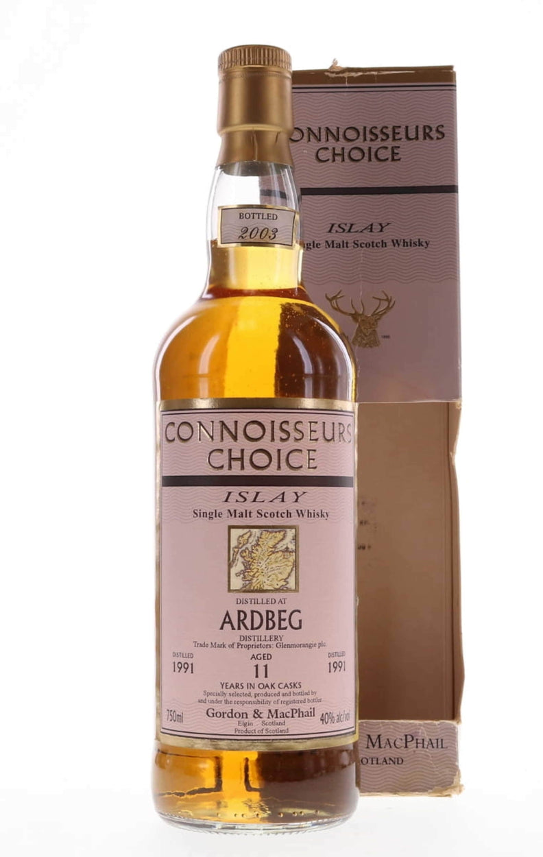 Ardbeg 1990 Connoisseurs Choice 11 Year Old Gordon Macphail - Flask Fine Wine & Whisky