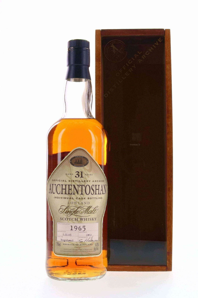 Auchentoshan 1965 31 Year Old Single Cask #2492 Distillery Bottled 750ml - Flask Fine Wine & Whisky