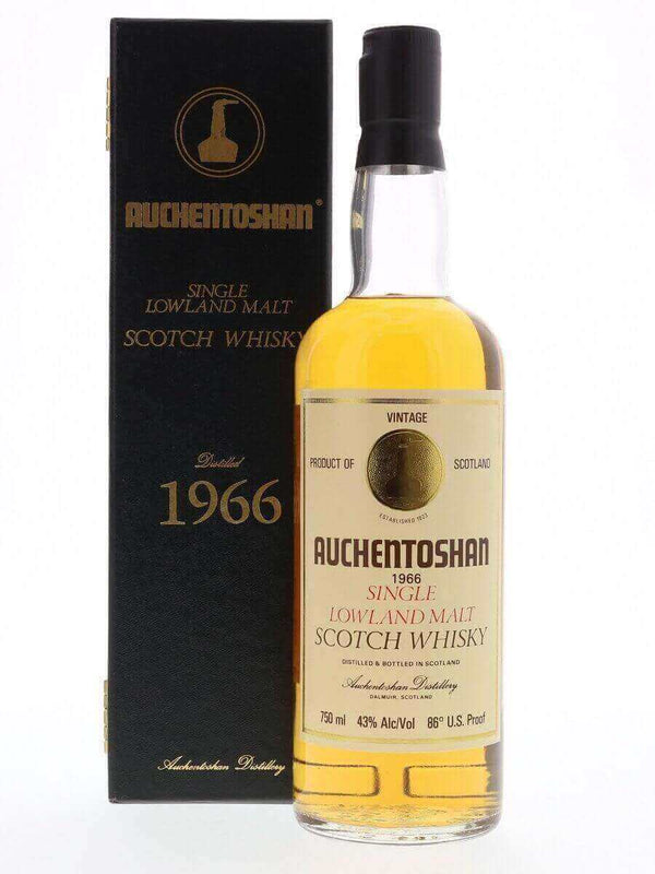 Auchentoshan 1966 Lowlands bottled 1980s, Original Box - Flask Fine Wine & Whisky
