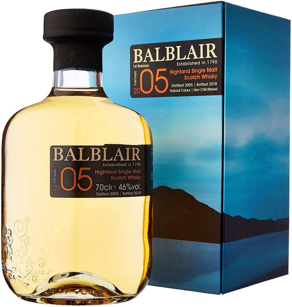 Balblair 2005 92 Proof Single Malt Scotch Whisky - Flask Fine Wine & Whisky