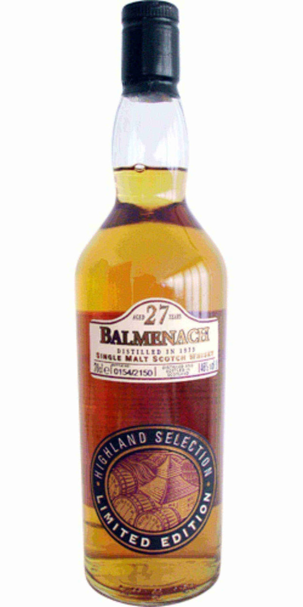 Balmenach 1973 27 Year Old Single Malt Scotch Whisky - Flask Fine Wine & Whisky