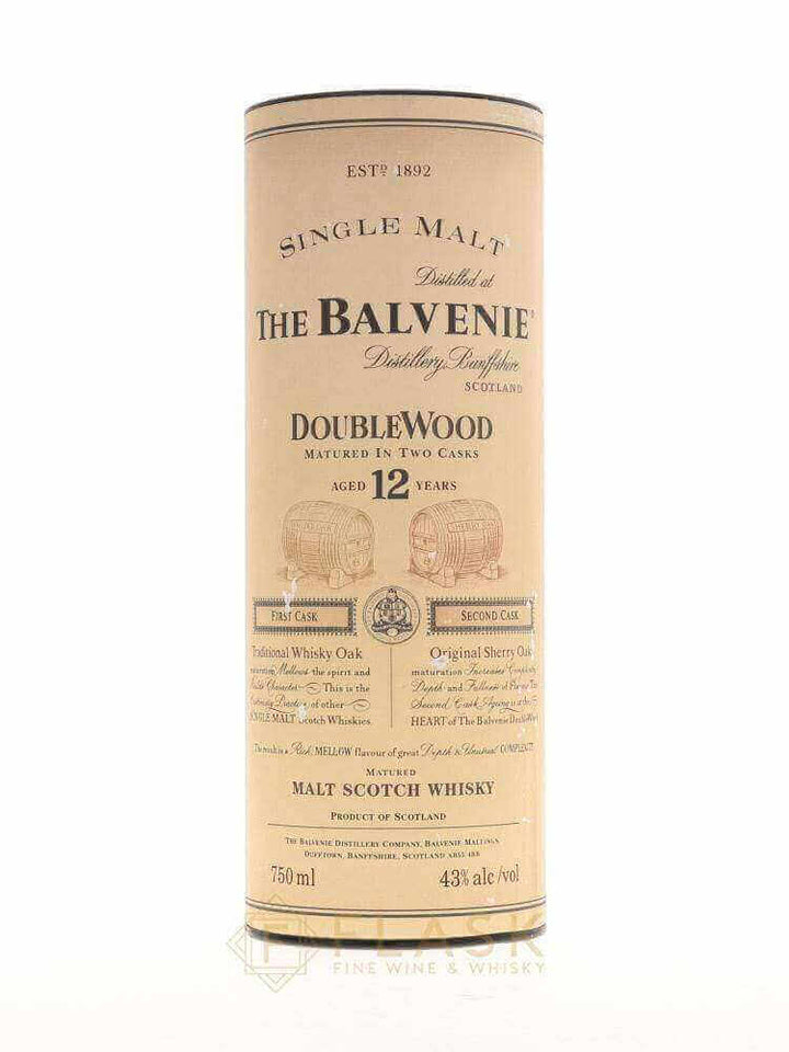 Balvenie 12 Year Old DoubleWood 1990s - Flask Fine Wine & Whisky