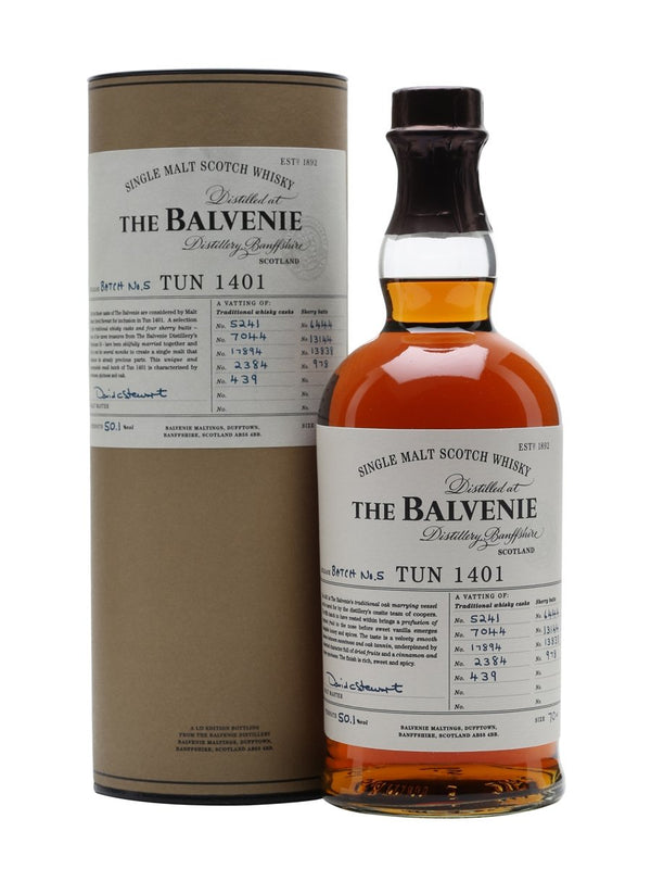 Balvenie Tun 1401 Batch 5 - Flask Fine Wine & Whisky