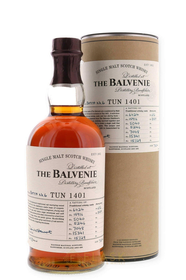 Balvenie Tun 1401 Batch 6 Single Malt Scotch 750ml - Flask Fine Wine & Whisky