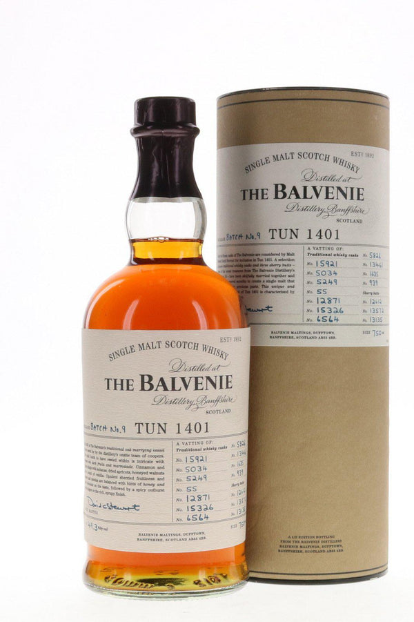 Balvenie Tun 1401 Batch #9 US Exclusive / Original Tube - Flask Fine Wine & Whisky