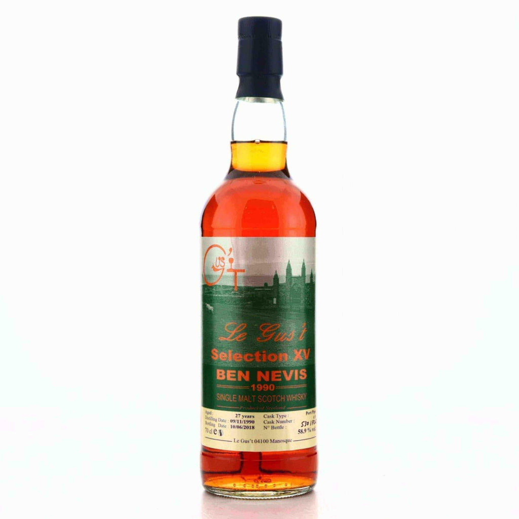 Ben Nevis LEG Le Gust Selection XV 27 Yr 1990 Port Cask 5 - Flask Fine Wine & Whisky