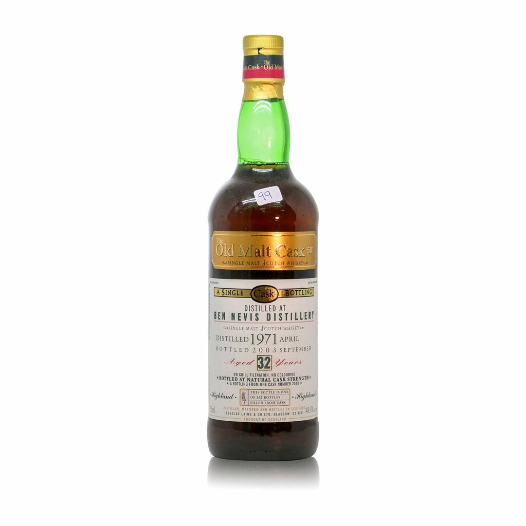 Ben Nevis Old Malt Cask 1971 32 Year Old Cask #2518 - Flask Fine Wine & Whisky